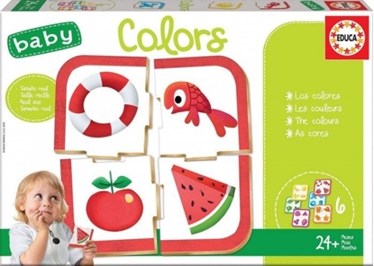 Attēls no Educa Puzzle Baby gra kolory-18119