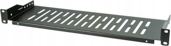 Picture of EFB Póka do szafy 19" EFB-Elektronik 250mm, 1U, perforowana, czarna