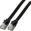 Изображение EFB RJ45 Patch Cable U/FTP, Cat.6A, RohCable TPE 4,0mm ultraflex, 0,5m, black (K5547SW.0,5)