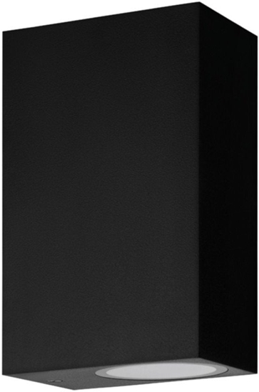 Picture of EGLO SCOGLIERA-E square outdoor wall light - Black