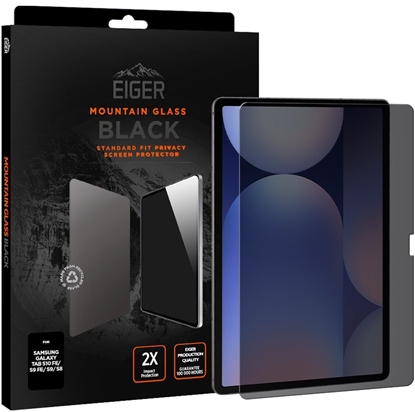 Attēls no Eiger SP Mountain Black Privacy Galaxy Tab S10 FE/S9 FE