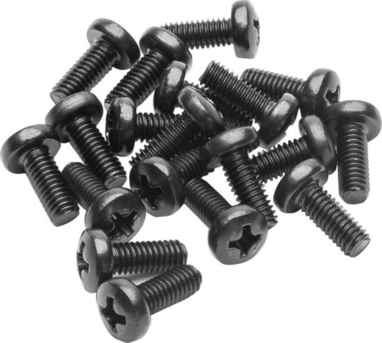 Picture of EK Water Blocks EK Water Blocks EK-Loop Phillips Head Screw Set M4 x 10 mm, 20 Stück - schwarz