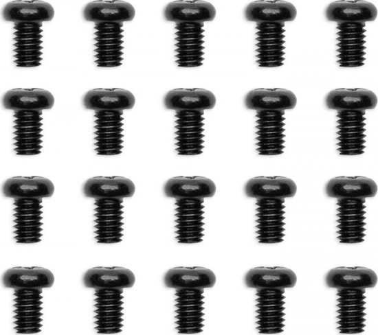 Picture of EK Water Blocks EK Water Blocks EK-Loop Phillips Head Screw Set M4 x 6 mm, 20 Stück - schwarz