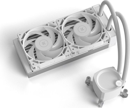Attēls no EK Water Blocks EK Water Blocks EK-Nucleus AIO CR240 Lux D-RGB Komplett-Wasserkhlung - Wei