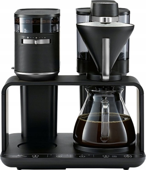 Picture of Ekspres przelewowy Melitta Melitta - EPOS Czarno-srebrny - Ekspres przelewowy z wbudowanym mynkiem