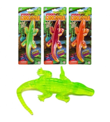 Attēls no Elastīga (līpošā) rotaļlieta Krokodils dažādas HW23010359