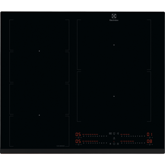 Picture of Electrolux 600 Flex Bridge ar Hob2Hood indukcijas plīts virsma, 60cm