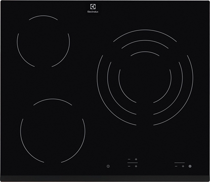 Изображение Electrolux EHF6232FOK built-in Zone induction hob Black hob