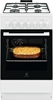 Picture of Electrolux gāzes plīts ar elektrisko cepeškrāsni, 50cm, balta