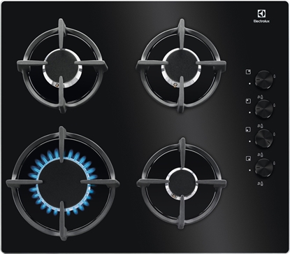 Attēls no Electrolux gāzes plīts virsma