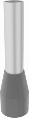 Picture of Elpromet 100szt. E 4/10mm Kocówka tulejkowa izolowana 4mm2 szara E4010 Elpromet 0484