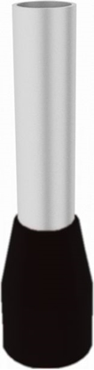 Picture of Elpromet 100szt. E1,5/8mm Kocówka tulejkowa izolowana 1,5mm2 czarna E1508 Elpromet 0460