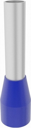 Picture of Elpromet 100szt. E2,5/8 mm Kocówka tulejkowa izolowana 2,5mm2 nieb. E2508 Elpromet 0477