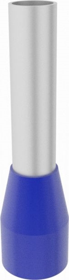 Picture of Elpromet 100szt. E2,5/8 mm Kocówka tulejkowa izolowana 2,5mm2 nieb. E2508 Elpromet 0477