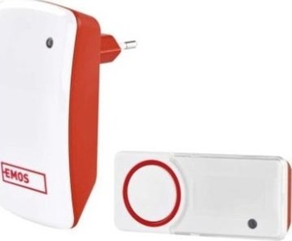 Picture of Emos Dzwonek bezprzewodowy Emos P5750 bezbateryjny przycisk