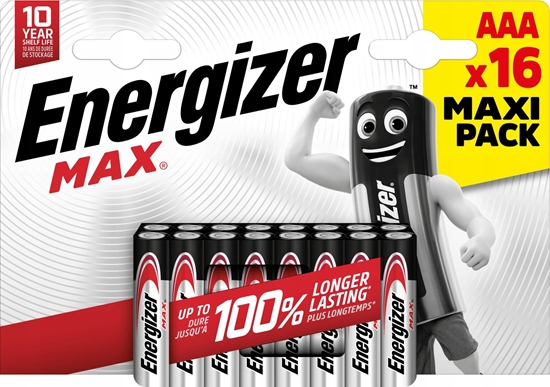 Picture of Energizer 16x Bateria Energizer MAX AAA LR03 /16 eco cena za blister 16szt.