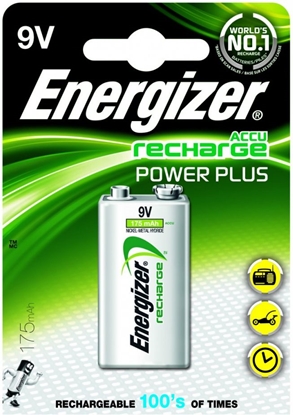 Изображение Energizer Akumulator Power Plus 9V Block 175mAh 1 szt.