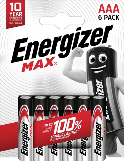 Изображение Energizer LR03/6 Max AAA 6 pack
