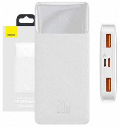 Attēls no Enerģijas krātuve Baseus Bipow 10000mAh White