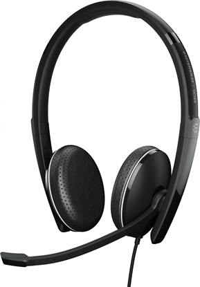 Attēls no EPOS SENNHEISER ADAPT 165T USB II WITH USB-A, 3.5MM JACK WIRED DOUBLE-SIDED INLINE CALL CONTROL MS