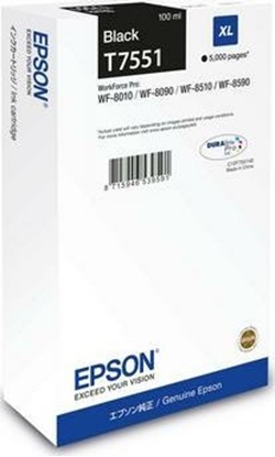 Attēls no Epson C13T75514N tintes kārtridžs 1 pcs Oriģināls Augsta (XL) produktivitāte Melns