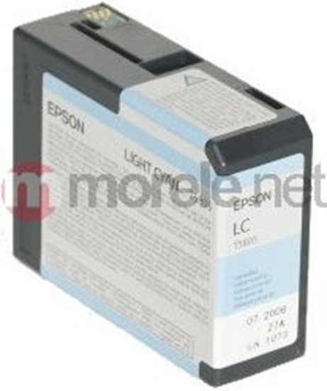 Picture of Epson ink cartridge light cyan T 580  80 ml              T 5805