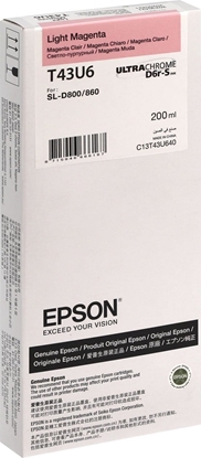 Picture of Epson ink cartridge light magenta T 43U 200 ml    T 43U64N