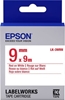 Picture of Epson Label Cartridge Standard LK-3WRN Red/White 9mm (9m)