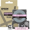 Picture of Epson LK-4PAS Grey, Pink