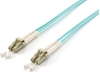 Picture of Equip 255230 fibre optic cable 30 m LC OM3 Aqua colour