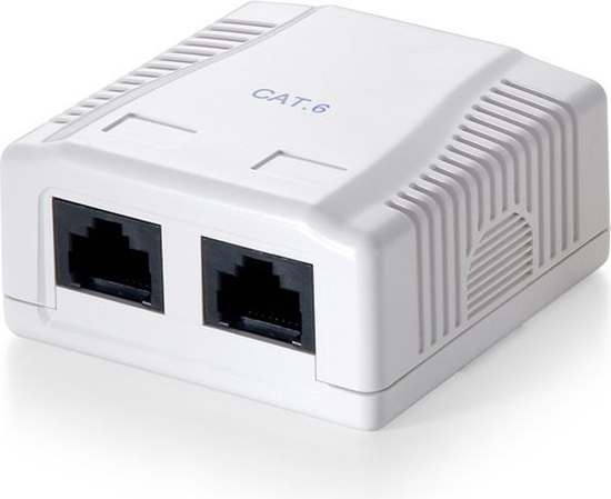 Picture of Equip 2-Port Cat.6 Surface Mount Box