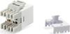 Picture of Equip Cat.6 Unshielded Keystone Jack LSA, Slim Type, White