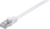Picture of Equip Cat.6A U/FTP Flat Patch Cable, 3.0m, White