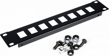 Attēls no Equip EZKP-10-B plauktu, statņu aksesuārs Ligzdu panelis