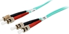 Picture of Equip ST/ST Fiber Optic Patch Cable, OM3, 2m
