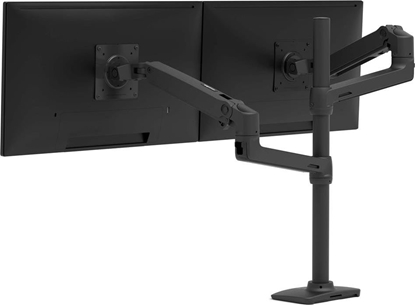 Picture of Ergotron Tischhalter LX 2-Monitore-40"-18kg -SW -