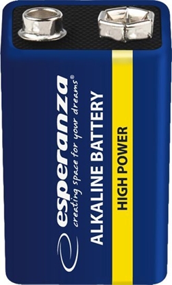 Изображение Esperanza EZB110 Esperanza bateria alkaliczna 6lr61 1szt blister
