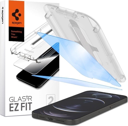 Picture of ESR Szko hartowane Spigen GLAS.tR ez Fit Apple iPhone 13/13 Pro Antiblue [2 PACK]