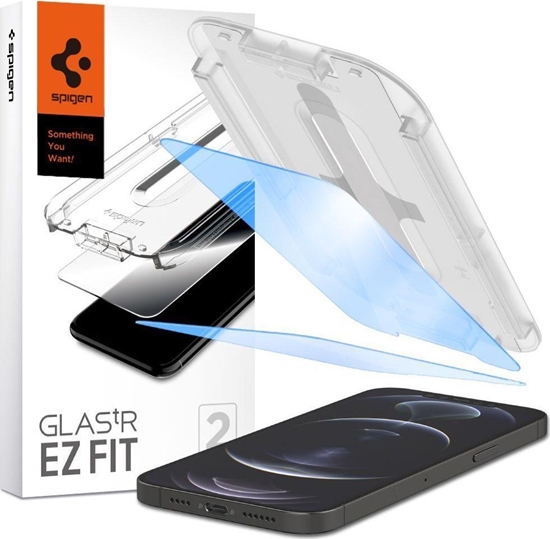 Picture of ESR Szko hartowane Spigen GLAS.tR ez Fit Apple iPhone 13/13 Pro Antiblue [2 PACK]