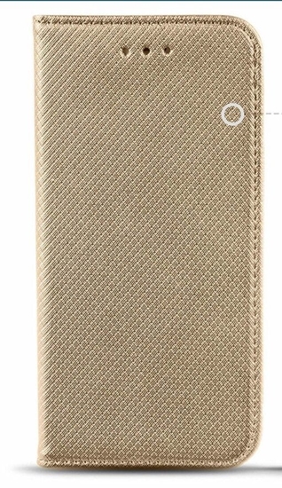 Изображение eStuff Fusion Magnet case Grmatveida maks Samsung J320 Galaxy J3 2016 zeltains