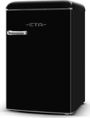 Attēls no ETA | Refrigerator | ETA253790020E Storio | Energy efficiency class E | Free standing | Larder | Height 90 cm | Fridge net capacity 92 L | Freezer net capacity 18 L | 38 dB | Black