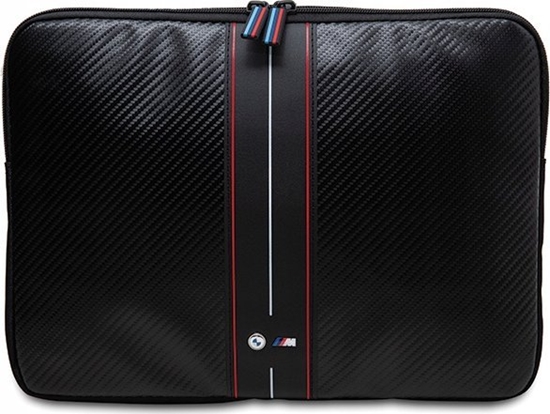 Picture of Etui BMW BMW Sleeve BMCS14COMSCAKR 14" czarny/black Carbon Red Stripes