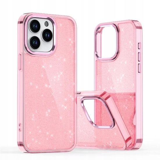 Picture of Etui brokatowe Glitter Case na Samsung Galaxy A16 5G - róowe
