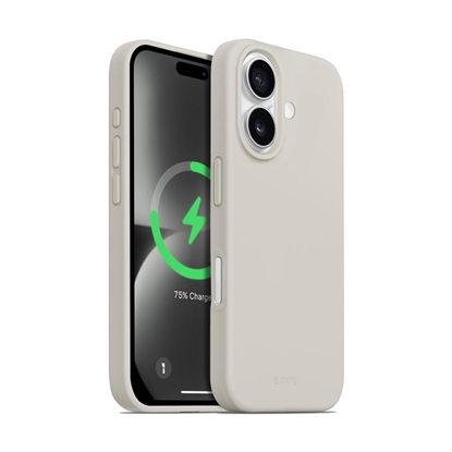 Attēls no Etui Color Cover Magnetic iPhone 16 MagSafe (kamienny beż)