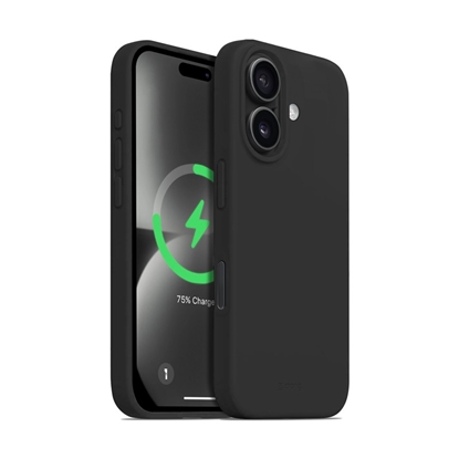 Attēls no Etui Color Cover Magnetic iPhone 16 Plus MagSafe (czarny)