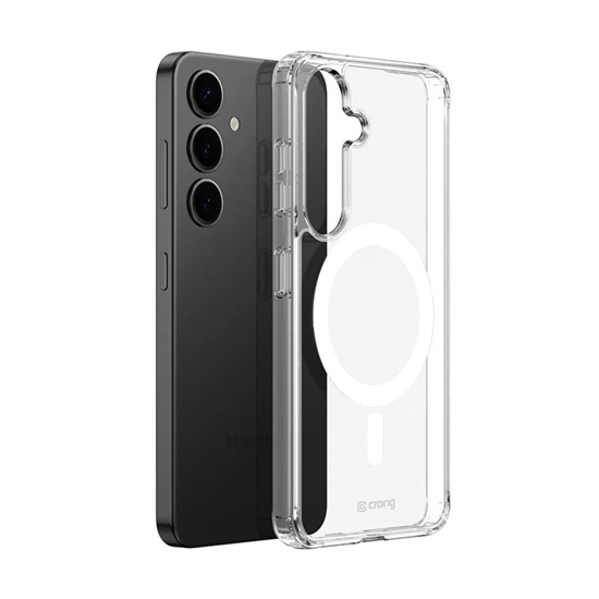 Picture of Etui Crystal Shield Magnetic Samsung Galaxy S25+ MagSafe przezroczyste