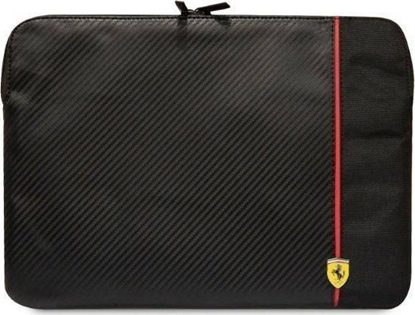 Picture of Etui Ferrari Oryginalne Etui LAPTOP 14" Ferrari Sleeve Carbon&Smooth (FECS14AXBK) czarne