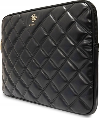 Изображение Etui Guess Guess Quilted 4G Sleeve - Etui na notebooka 15" / 16" (czarny)