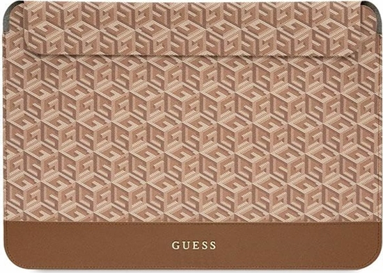 Изображение Etui Guess SLEEVE GUCS14HGCFSEW 14" brzowy/BROWN GCUBE STRIPES