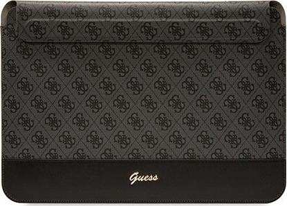 Изображение Etui Guess Guess Sleeve GUCS14PS4SGK 14" czarny/ black 4G Stripe Metal Logo